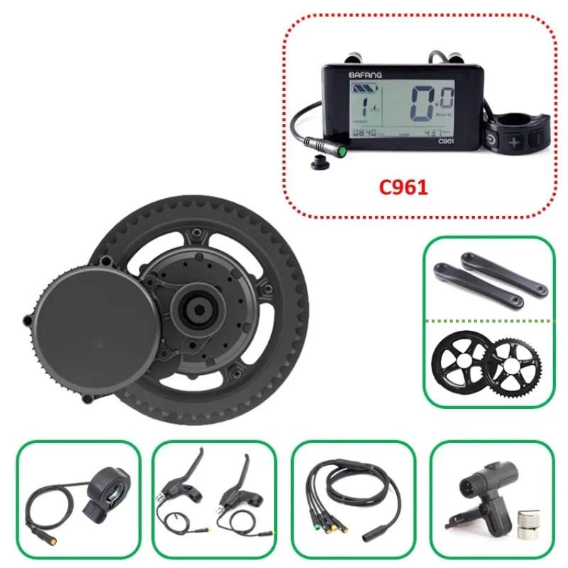 G340 Mid Drive Motor Kit C961  - Mid Drive Conversion Kit 1000W recensie en prijs